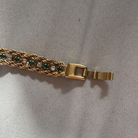 Gold tennis bracelet - Picture 4 of 5